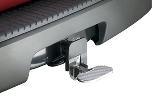 Lund 2" Receiver Universal Aluminum Hitch Step - Click Image to Close